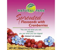 Sprouted Flaxseeds - Cranberries 100g